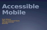 Accessible mobile