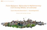 From MySpace to MySociety to MyDemocracy