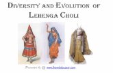 Diversity and Evolution of Lehenga Choli