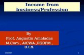 Income from business