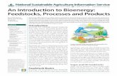 An Introduction to Bioenergy: Feedstocks, Processes and Products