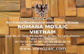 Romana Wood Mosaic Tiles - Alternative Choice to Glass Mosaic, Natural Stone Mosaic, Crystal Mosaic