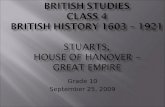 British Studies   Class4