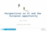 Perspectives on VC in Europe