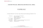 VTUS SEC Filing Form 8-K