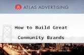 Atlas - How to Build Great Community Brands