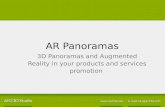 AR Panoramas - 3D  Panoramas - Virtual/Augmented Reality