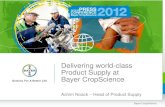Delivering world-class Product Supply at Bayer CropScience
