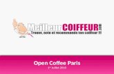 Meilleur coiffeur @Open coffee paris