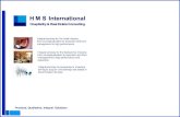 Hms International (Hotels, Restaurants & Real Estate consulting)