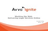 Avvo Webinar: Working on the Web -- Delivering Legal Services Online