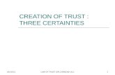 Three certainties
