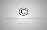Copyright issues for audiovisual works