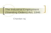 The industrial emp.(standing order) 1946