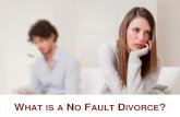 What is a no fault divorce