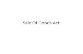 Law  sale of goods act