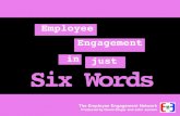 EEN: Employee Engagement in Six Words