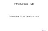 Introduction Professional Scrum Developer for Java