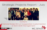 July 2013   strategic projects monthly review