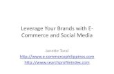 Leverage Your Brands with E-Commerce and Social Media