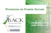 Promises To Frame Scrum