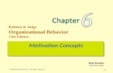 Robbins organization behaviour 13-chapter 6