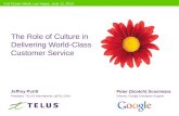 The Role of Culture in Delivering World-Class Customer Service