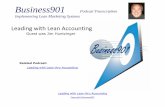 Lean Accounting with Jim Hutzinger