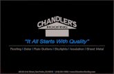 Chandler's Roofing - Los Angeles and Orange County's Leading Roofing Company