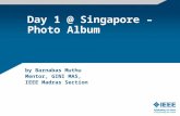 Day 1 @ Singapore – Photo Album