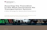 Assuring the Transition to the Next Generation Air Transportation System