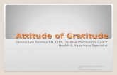 Attitude of Gratitude: The Science Of Gratitude Boosts Happiness, Well Being, & So Much More...