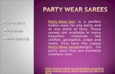 Online party wear sarees shop,designer indian party wear sarees ,online  party wear sarees collection,latest party wear sarees