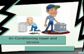 Air conditioning repair and service