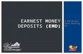 TEST: VAR Sales Meeting Kit: Earnest Money Deposits