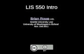 Intro lis550 winter 2012