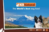 K9 Natural "The worlds best dog food"