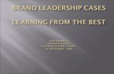 Brand Leadership -  5 Global Cases from the best brands By Dan Pankraz