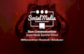 Social Media Summer School - Session 1 (intro to social networks)