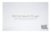 SEO and search plugins