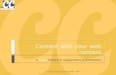 Content with your content - Copywriting for websites