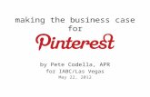 Making the business case for Pinterest
