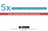 bounzd: Emails to drive Sales ready phone call leads