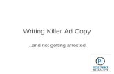 Writing Killer Ad Copy