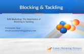 B2B Marketing: The Importance of Blocking and Tackling