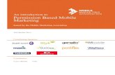 Permission-Based Mobile Marketing White Paper from the Mobile Marketing Association