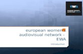European Women's Audiovisual Network - A Year in Slides 2013