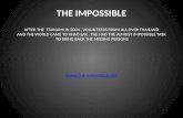 The impossible| Bringing back the missing after the tsunami khao lak