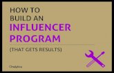 How to Build an Influencer Program (That Gets Results)