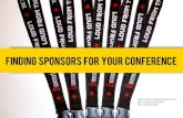 Finding Sponsors for Your Conference